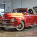 1947 Plymouth pass car 2dr 46321 Miles Red convertible 8 Cylinder 4-Speed Automa
