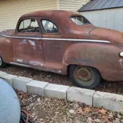 1947 Plymouth Special DeLuxe business Coupe 5 window 2 door Hotrod Ratrod Gasser