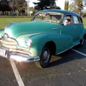 1947 Pontiac Streamliner Six Cyl 4 Door Cruiser (Torpedo Style)