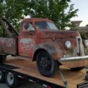 1947 STUDEBAKER VINTAGE TOW TRUCK WRECKER: HOT RAT ROD KUSTOM COE DRAG STYLE