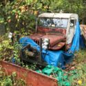 1947 willys cj2a with aluminum cap,