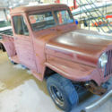 1947 Willys Jeep Shell Sitting on a Chasseis of a 2001 Chev S10 T1266095