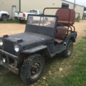 1947 Willys Jeep with High Rack