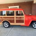 1947 Willys Overland Jeep Wagon - Mopar power 318 V8 Street Rod, Cool Woodgrain