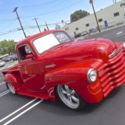 1948 1949 1950 1951 1952 1953 Chevy thriftmaster 5 window hot rod custom bagged