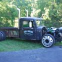 1948 autocar , cummins , patina, rat rod , barn find