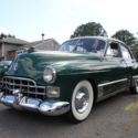 1948 cadillac 62 series 4d auto green beautifully restored