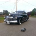 1948 Canadian Pontiac Silver Streak Coupe mild Kustom hot rat rod