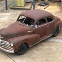 1948 Chevy Coupe NO RESERVE Rat Rot PROJECT Complete Car  BARN FIND Great Patina