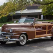 1948 CHRYSLER TOWN AND COUNTR  2198 Miles TAN