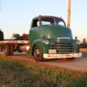 1948 COE Cabover Snub Rat Hor Rod Toy Hauler slammed Patina Truck Rollback 48 49