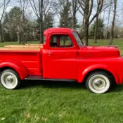 1948 DODGE B1 PILOT HOUSE SHORT BED 1/2 TON