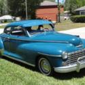 1948 Dodge Club Coupe (RARE) 83853 Miles Blue 2 Door Coupe 6CYL Manual
