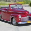 1948 Ford Deluxe  22,258 Miles Maroon   Automatic