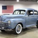 1948 Ford Deluxe  33792 Miles Blue Coupe 239ci V8 3 Speed Manual