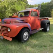 1948 Ford F-Series Red F3