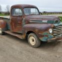 1948 Ford F1 pick up truck  Short Box half ton excellent matching patina