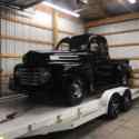 1948 Ford F100 Pickup Black RWD Manual Black