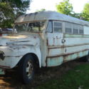 1948 FORD VINTAGE SCHOOL BUS--HOT ROD--RAT ROD---GOOD FLATHEAD 8