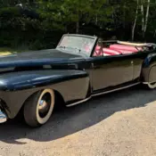 1948 Lincoln Continental Cabriolet,  V12 w/3 Speed Overdrive! Needs finishing!