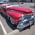 1948 Lincoln Continental Convertible Red RWD Automatic