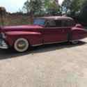 1948 Lincoln Continental Red RWD Manual Coupe