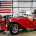 1948 MG TC Convertible 859 Miles MG Red Convertible 1250cc Inline-4 4-Speed Manu