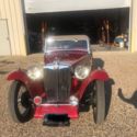 1948 MG TC RED Right hand drive convertible