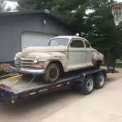 1948 Plymouth P15 business coupe