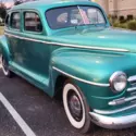 1948 Plymouth Special DeLuxe Green FWD Manual Chrome