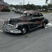1948 Pontiac Silver Streak Coupe Black