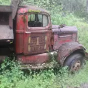 1948 WHITE SUPER POWER  DUMP TRUCK
