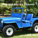 1948 WILLYS CJ-2A 4X4 CJ CJ3 JEEP MILITARY MUST SEE FRAME OFF RESTORATION