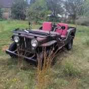 1948 Willys CJ-2A SUV Red
