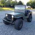 1948 Willys CJ-3A Green 4WD Automatic