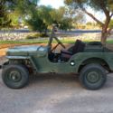 1948 Willys CJ2A Split Windshield MASH TV show ARMY Jeep Go Devil 134 CJ VIDEO