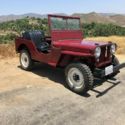 1948 Willys Jeep CJ2A.  Near Mint Condition! Runs Great! Recently Restored!