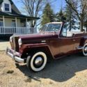 1948 Willys Jeepster convertible roadster overdrive side curtains 1949 1950 1951