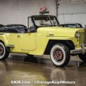 1948 Willys Jeepster  Yellow Convertible 134ci Inline 4 68721 Miles