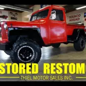 1948 Willys Truck 4x4 Fuel-Injected 4.0L Jeep 6CYL RESTOMOD FRAME-OFF RESTORED