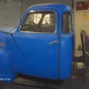 1949 3600 5 window chevy truck.