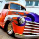 1949 49 Chevy 5 window Pro Street Pickup Truck Big Block BBC Hot Rod Street Rod