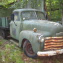 1949 Antique Chevy Flatbed Pickup Truck 3600 Series