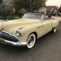 1949 Buick Roadmaster Convertible Yellow RWD Automatic straight trim
