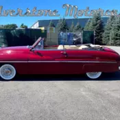 1949 Burgundy Restored Convertible Leather Pristine 3 Speed