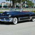 1949 Cadillac Series 62 Convertible Metallic Blue with Red Runs Amazing Stunning