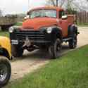 1949 Chevrolet 5 window pickup Pickup Red 4WD Automatic