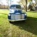 1949 CHEVROLET ADVANCED DESIGN SERIES DELUXE ONE TON PANEL  TRUCK, MODEL 3805