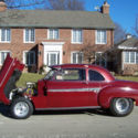 1949 CHEVROLET Styleline Coupe Gasser Pro Street Hot Rod touring Drag Race 1957