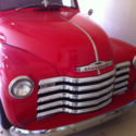 1949 Chevy Pickup resto-mod Torch Red, V8, auto, PS, PB, VERY FAST STREET ROD